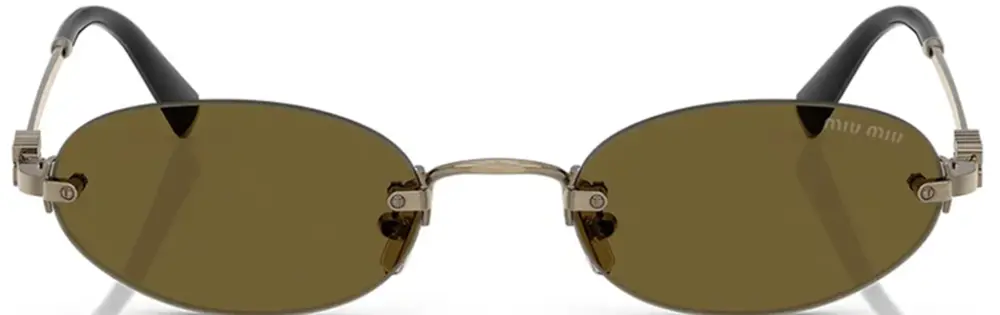 Kính Miu Miu Sunglasses 'Dark Green Gold' 0MU-A54S-26C09Z