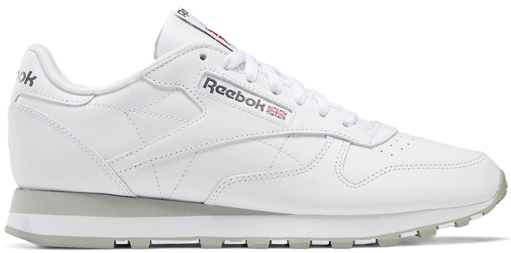 Giày Reebok Classic Leather 'White Grey' 100008789