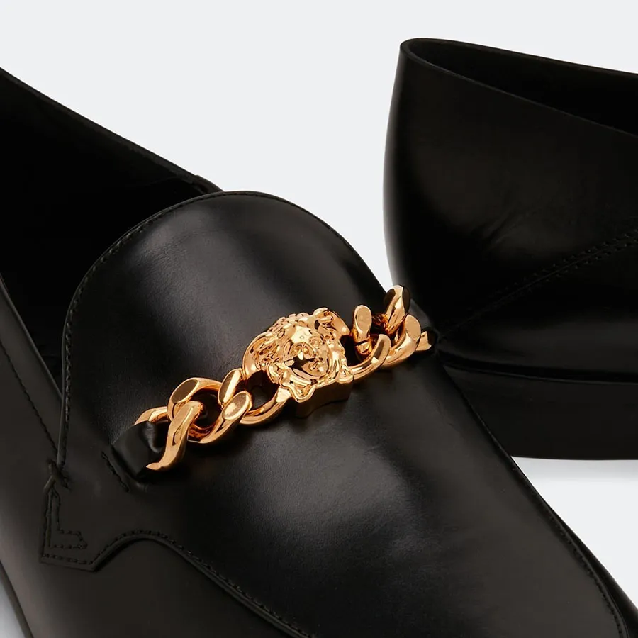 Giày Versace La Medusa Chain 'Black' 1005779-1A04036-1B00V - Ảnh 3