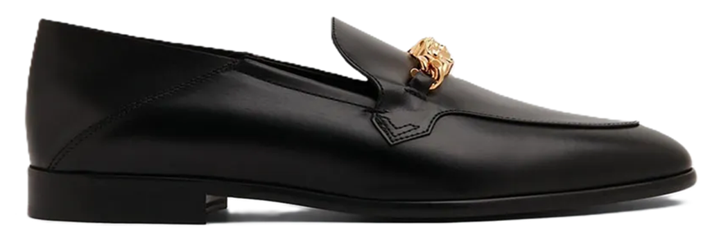 Giày Versace La Medusa Chain 'Black' 1005779-1A04036-1B00V