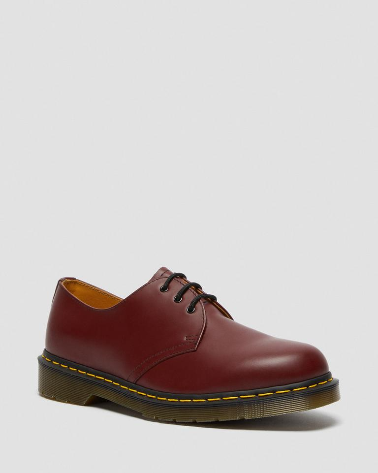 Alternative view of Giày Dr.Martens 1461 Smooth Leather Oxford ‘Cherry Red’ 11838600