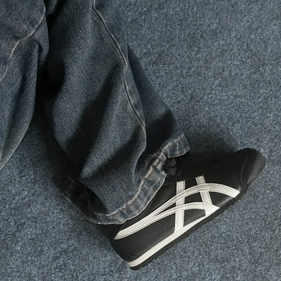 Giày Onitsuka Tiger Mexico 66 ‘Black White’ 1183C102-001 - Ảnh 4