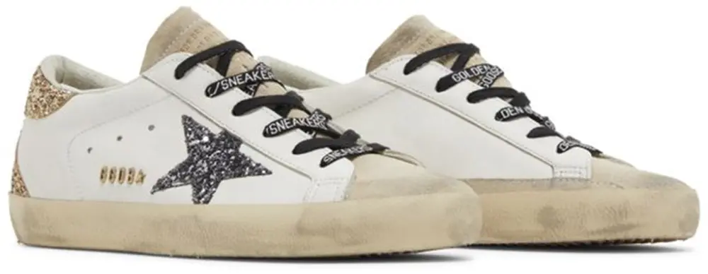 Giày Golden Goose Super-Star 'White' GWF00102.F005358.82532 - Ảnh 3