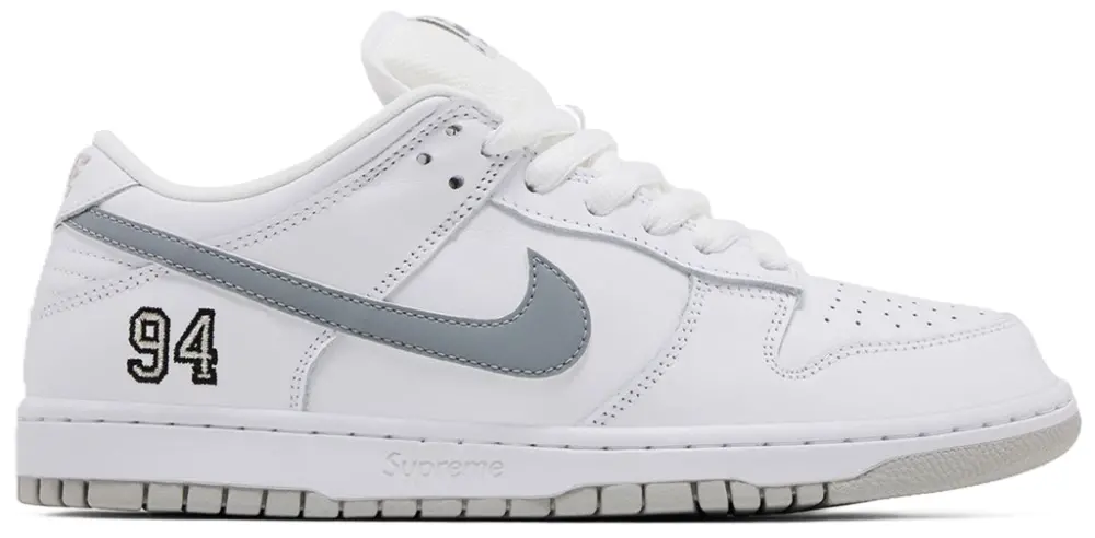 Giày Nike SB Dunk Low 'White' HQ8487-100
