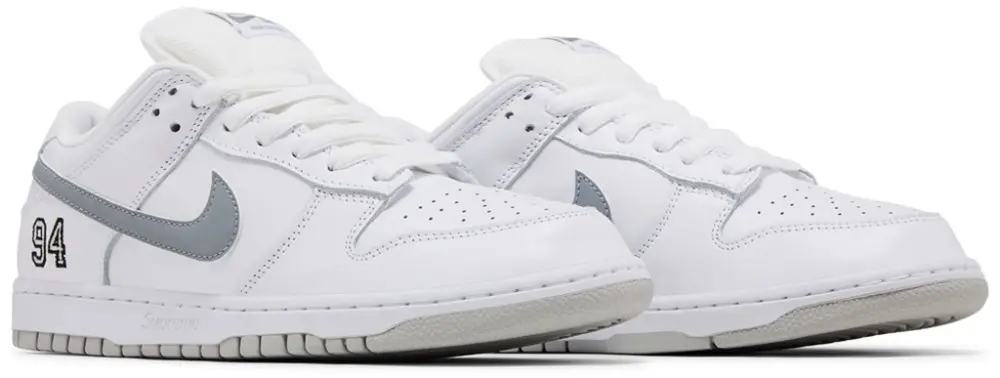 Giày Nike SB Dunk Low 'White' HQ8487-100 - Ảnh 4