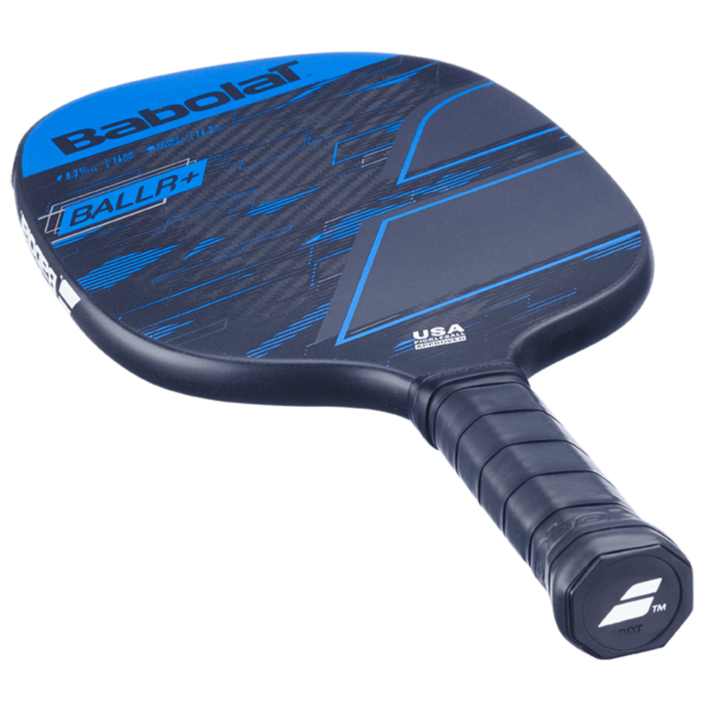 Vợt Pickleball Babolat BALLR+ 16mm ‘Black Blue’ - Ảnh 4