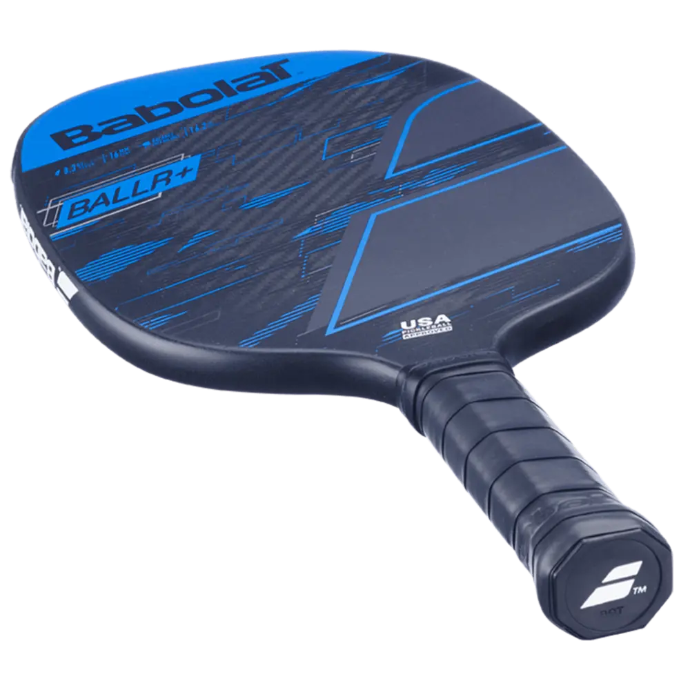 Vợt Pickleball Babolat BALLR+ 16mm ‘Black Blue’ - Ảnh 4