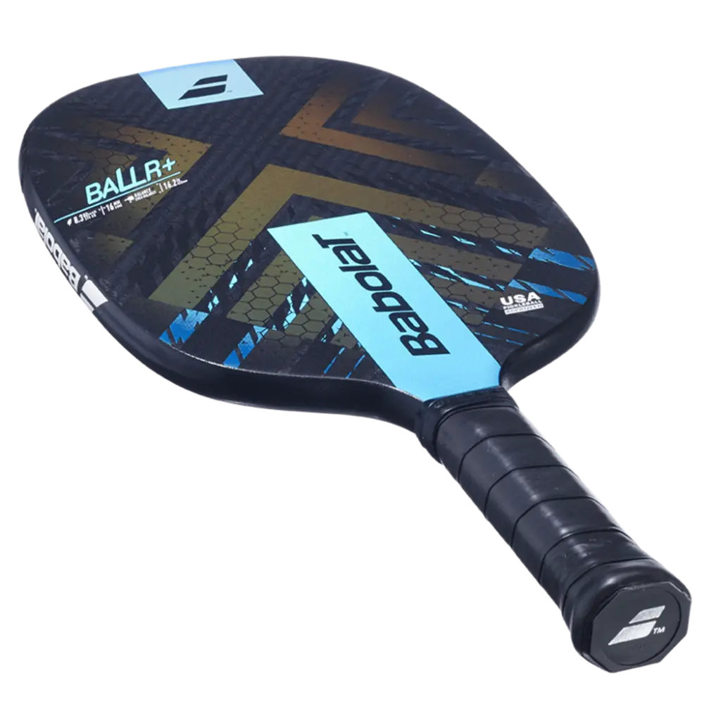 Vợt Pickleball Babolat BALLR+ 2025 16mm ‘Black Blue’ - Ảnh 3