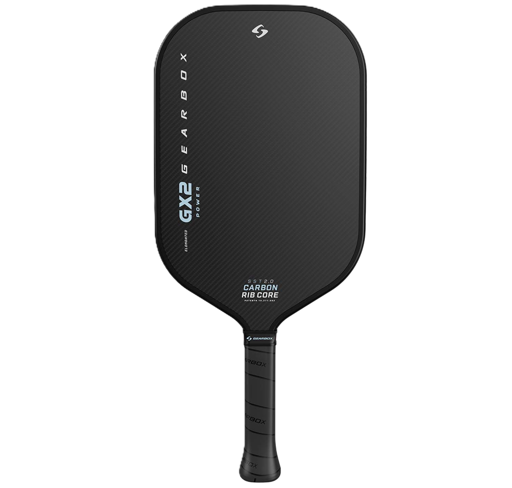 Vợt Pickleball Gearbox GX2 Power Elongated 16mm ‘Black’
