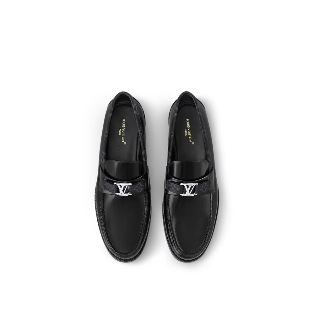Giày Louis Vuitton Major Loafers 'Black' 1A7VZ1 - Ảnh 3