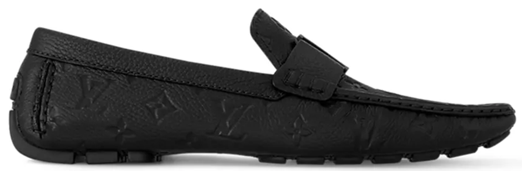 Giày Louis Vuitton Monte Carlo Moccasin 'Black' 1ADB16