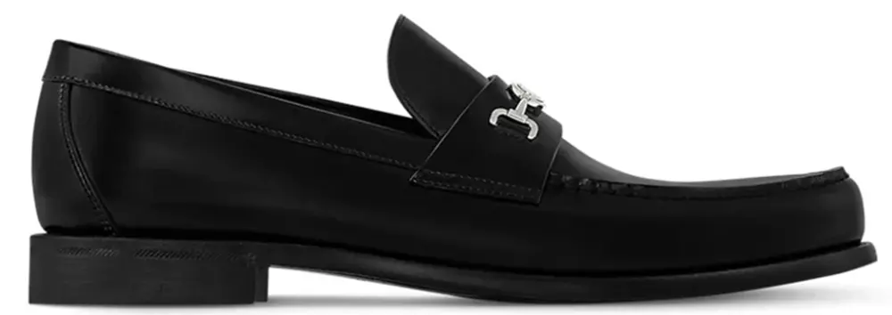 Giày Louis Vuitton LV Major Loafers 'Black' 1ADEK0
