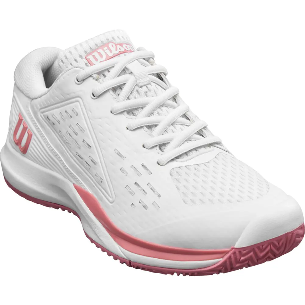 Giày Wilson Rush Pro Ace Junior ‘White Pink’ WRS335320 - Ảnh 4