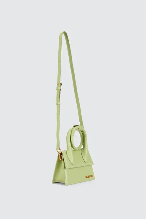 Túi Jacquemus Le Chiquito Noeud Bag 'Light Green' 221553F046019 - Ảnh 4