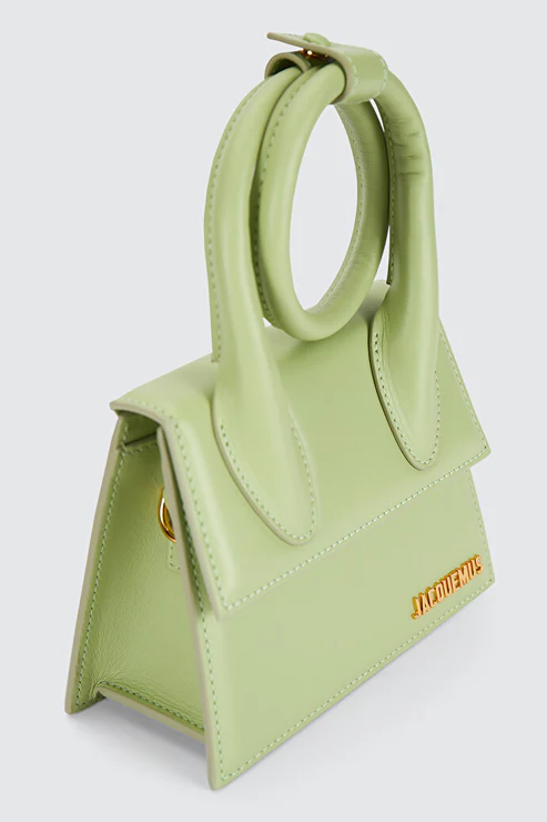Alternative view of Túi Jacquemus Le Chiquito Noeud Bag 'Light Green' 221553F046019
