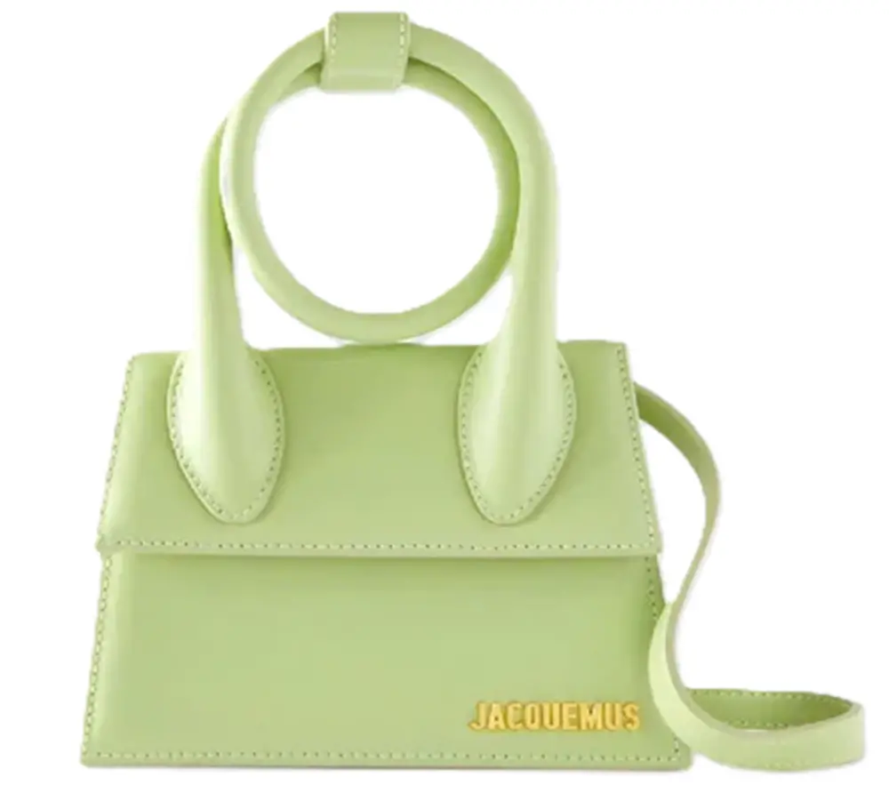 Túi Jacquemus Le Chiquito Noeud Bag 'Light Green' 221553F046019