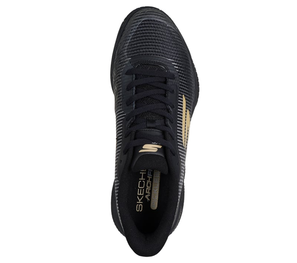 Giày Skechers Viper Court Pro 2.0 ‘Black Gold’ 246109C-BKGD - Ảnh 4