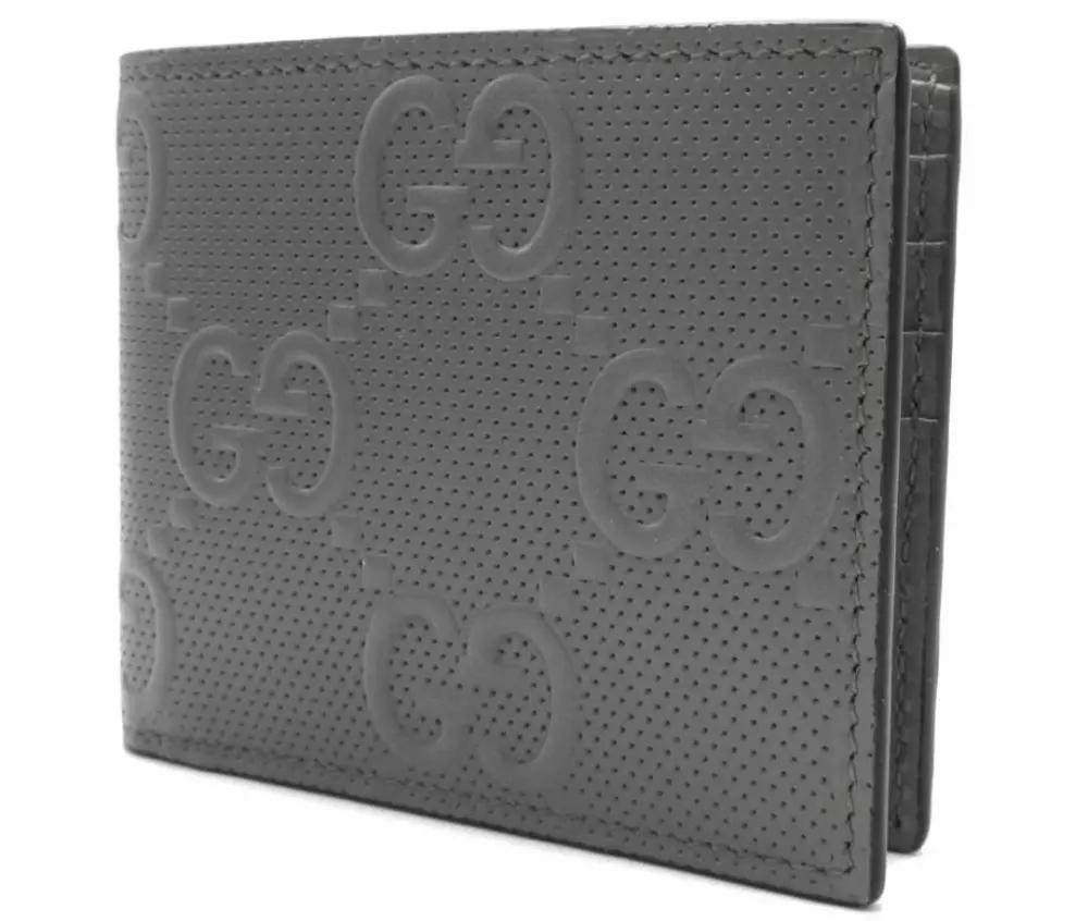 Ví Gucci GG Embossed Wallet 'Grey' 645154-1W3AN-1275 - Ảnh 3