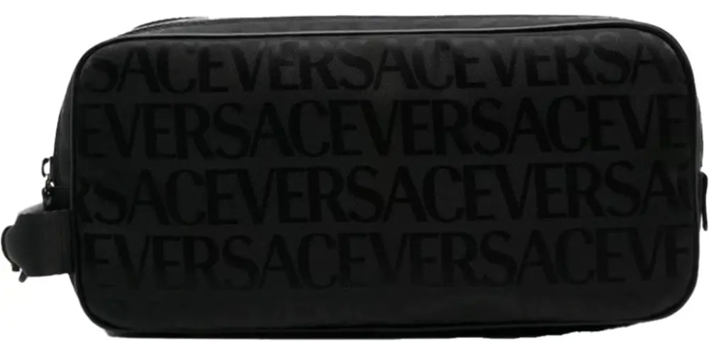 Túi Versace Over Nylon Wash Bag 'Black' 1009915-1A07040-1B00E