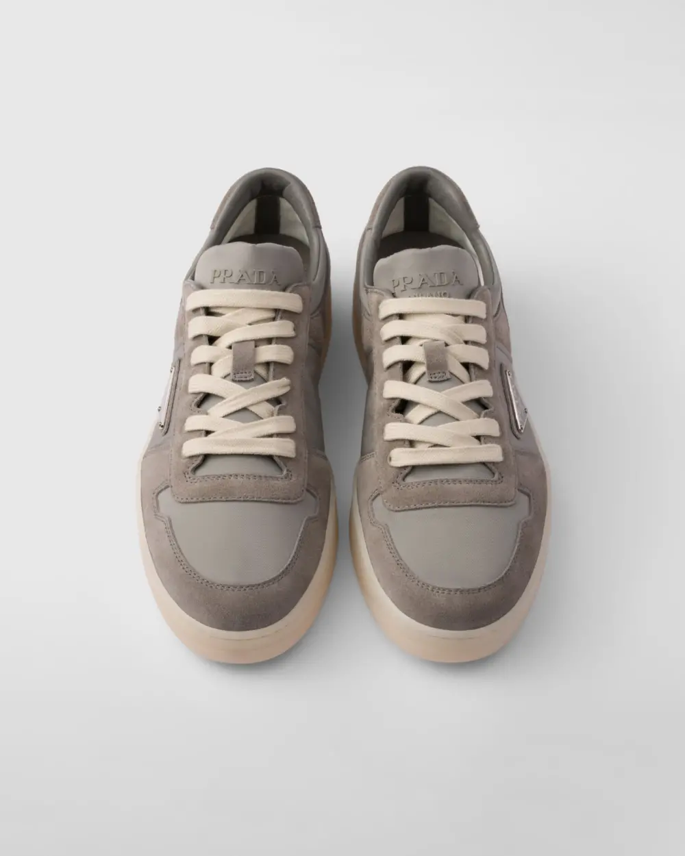 Giày Prada Downtown Re-Nylon 'Steel Gray' 2EE364FD002D7R-F0276 - Ảnh 4
