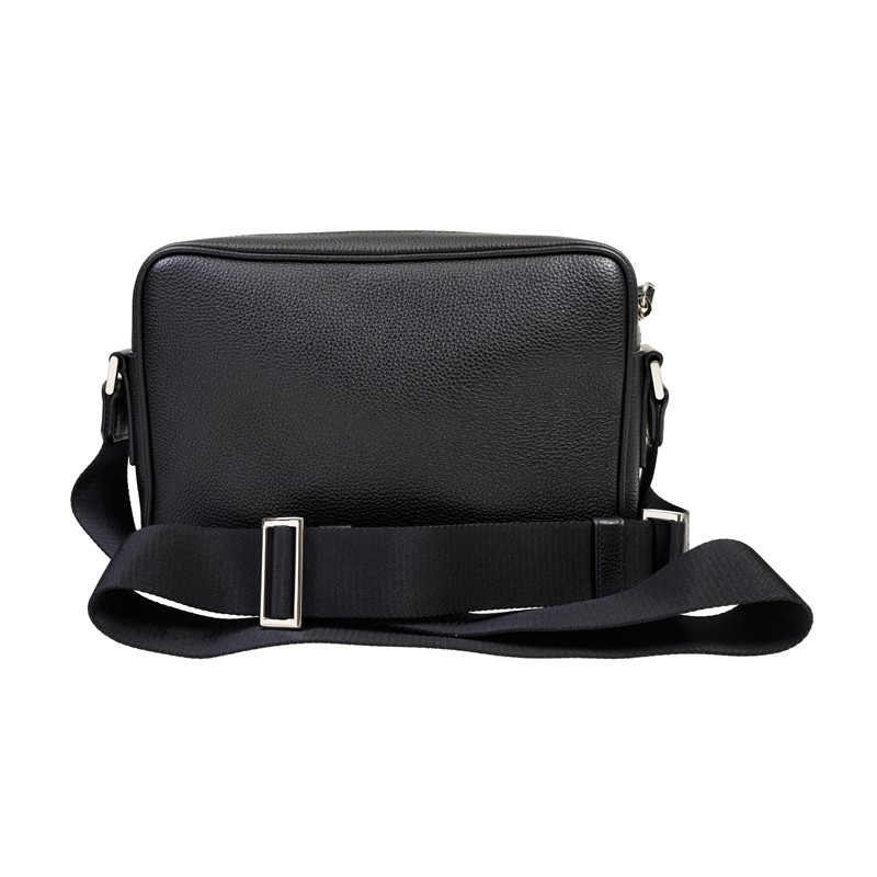 Túi Prada Triangle Logo Lychee Cowhide 'Black' 2VH094 - Ảnh 3