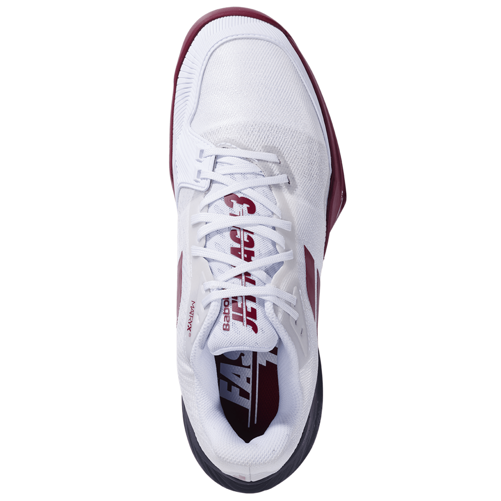 Giày Babolat Jet Mach 3 All Court ‘White Red’ 30F25629CNO - Ảnh 5