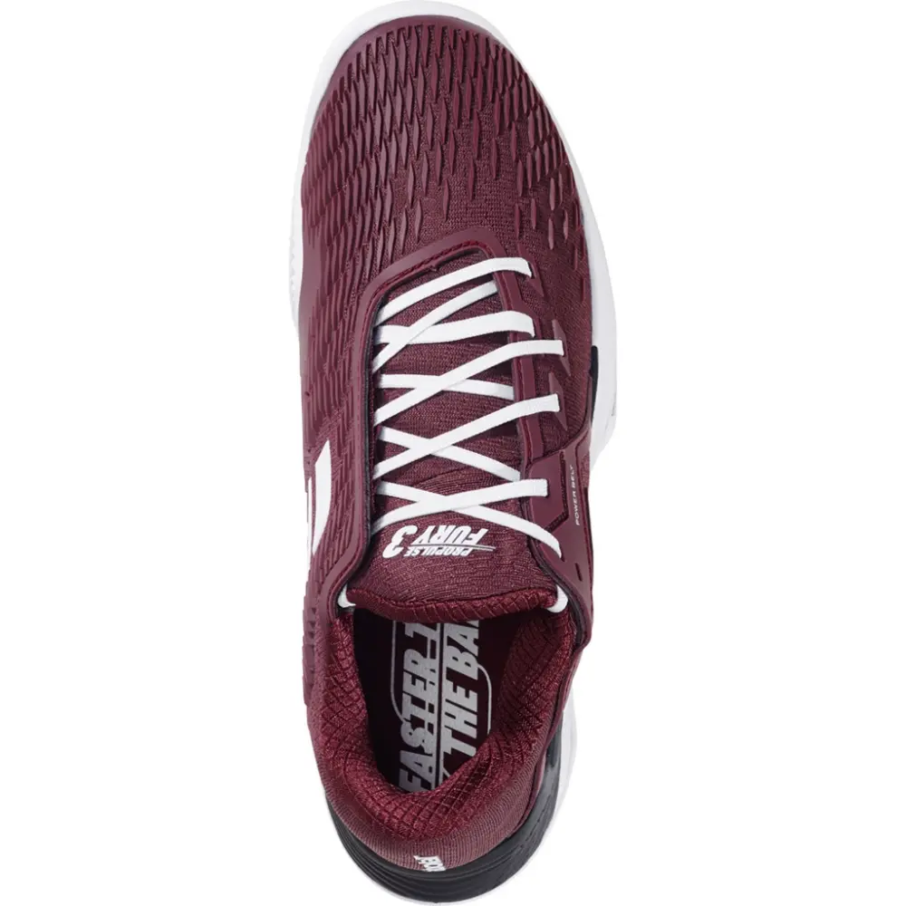 Giày BABOLAT PROPULSE FURY 3 'Burgundy' 3A0F25B425 - Ảnh 3