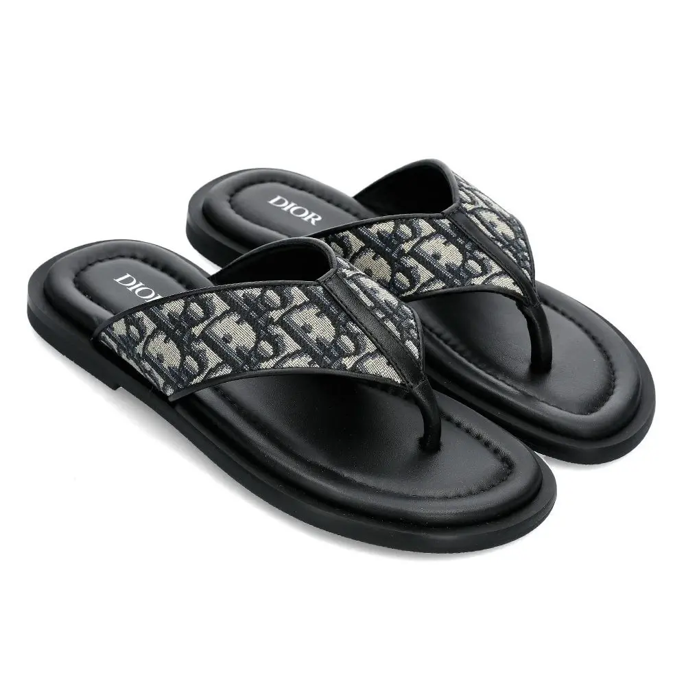 Dép Dior Alias Thong Sandal 'Black' 3SA161ZSA-H961 - Ảnh 3