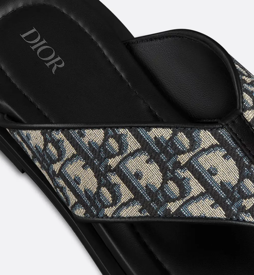 Dép Dior Alias Thong Sandal 'Black' 3SA161ZSA-H961 - Ảnh 4
