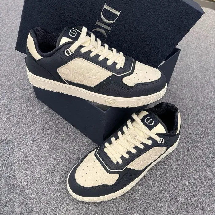 Giày Dior B27 Low 'Navy Blue' 3SN272ZAY-H528 - Ảnh 4