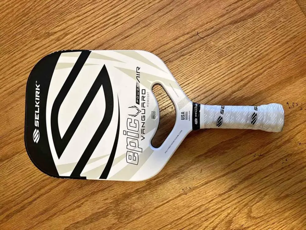 Vợt Pickleball Selkirk Vanguard Power Air Epic 13mm ‘White Black’ - Ảnh 4