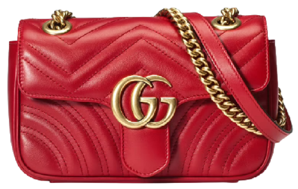 Túi Gucci Marmont Matelassé Mini Bag 'Red' ‎‎446744-DTDIT-6433