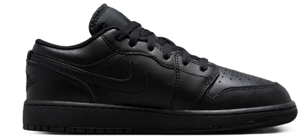 Giày Nike Jordan 1 Low 'Black' 553560-093