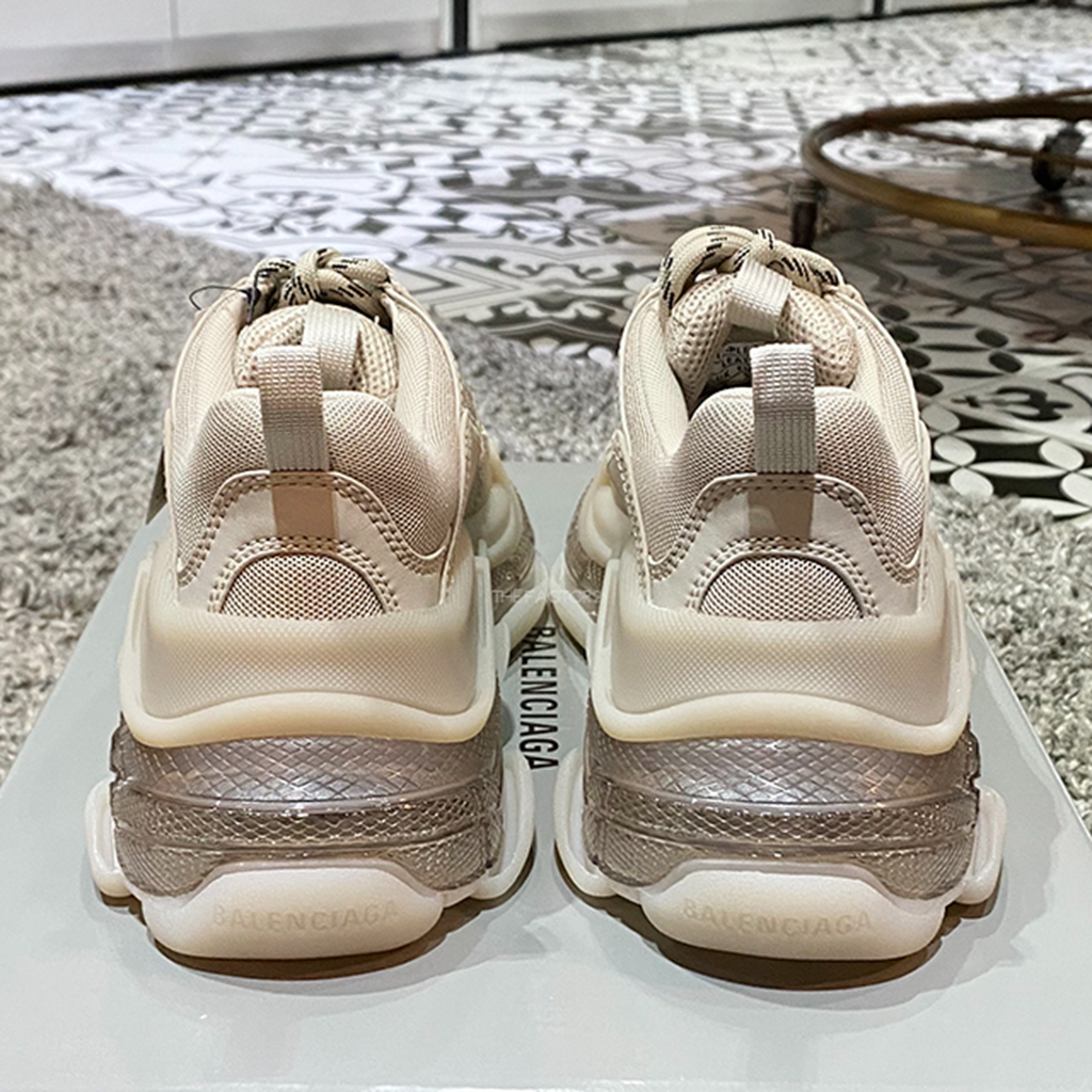 Giày Balenciaga Triple S Sneaker Clear Sole 'Beige' 544351-W2GA1-9002 - Ảnh 3