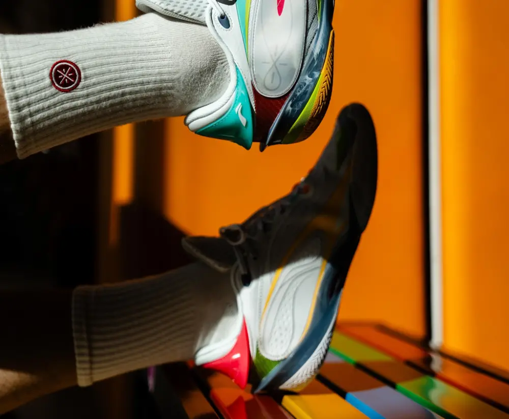 Giày Li-Ning Wade 808 5 Ultra 'Grey' ABAV015-6 - Ảnh 4