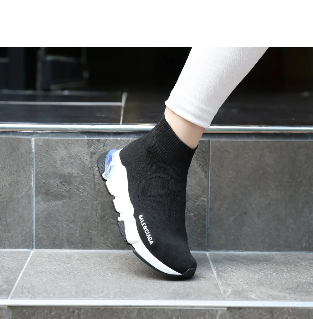 Giày Balenciaga Speed Trainer 'Clearsole - Black Clear' 607543-W05GG-1010 - Ảnh 4
