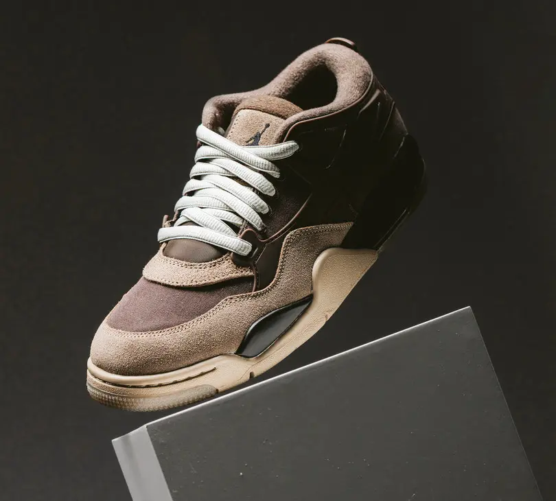 Giày Nike Jordan 4 RM 'Medium Olive' FQ7939-022 - Ảnh 3