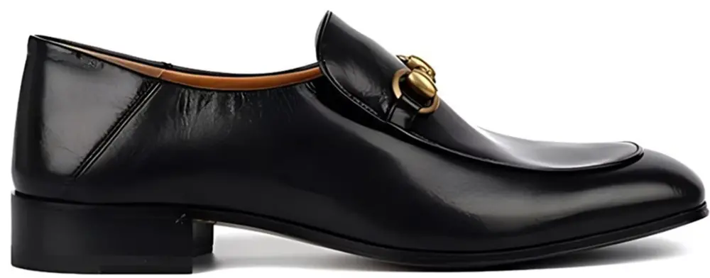 Giày Gucci Horsebit Slip On Leather Loafer 'Black' 571050-0G0V0-1000