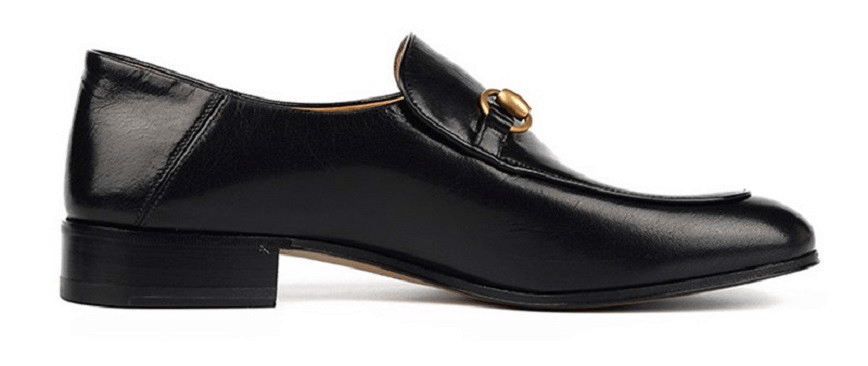 Alternative view of Giày Gucci Horsebit Slip On Leather Loafer 'Black' 571050-0G0V0-1000