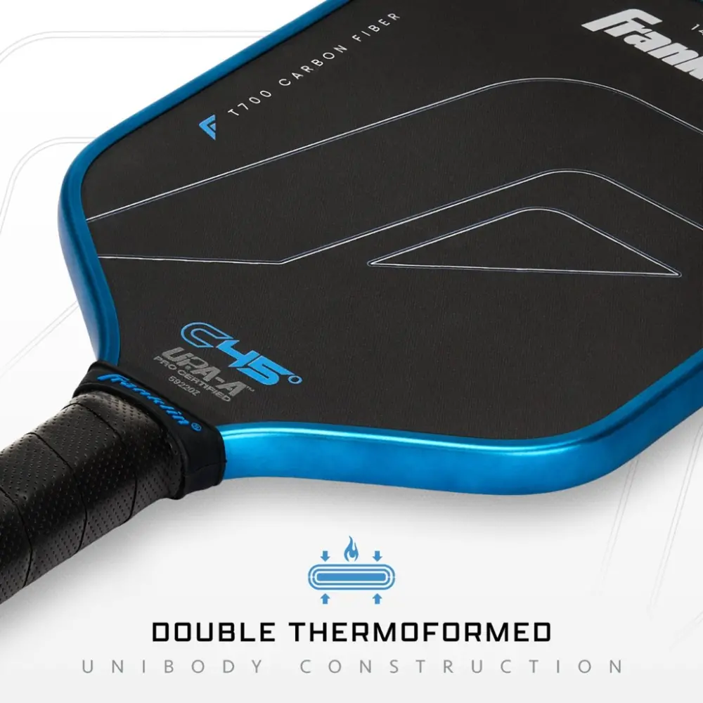 Vợt Pickleball Franklin C45° Carbon Fiber Paddle ‘Blue’ - Ảnh 4