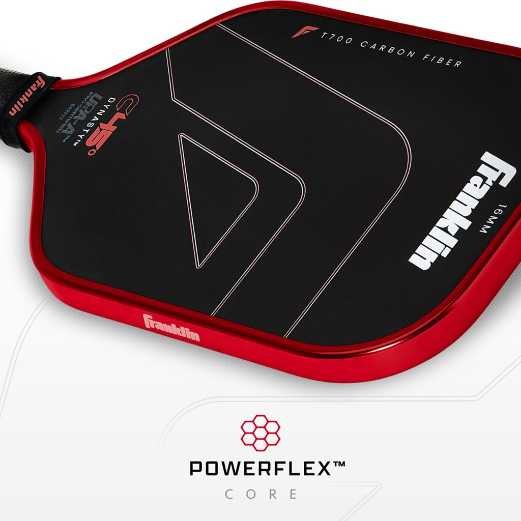 Vợt Pickleball Franklin C45° Carbon Fiber Paddle ‘Red’ - Ảnh 3