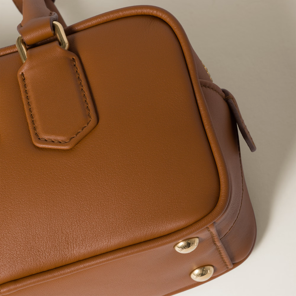 Alternative view of Túi Nữ Miu Miu Arcadie Leather Bag 'Brown' 5BB142-ACR3-F0046-V-OON