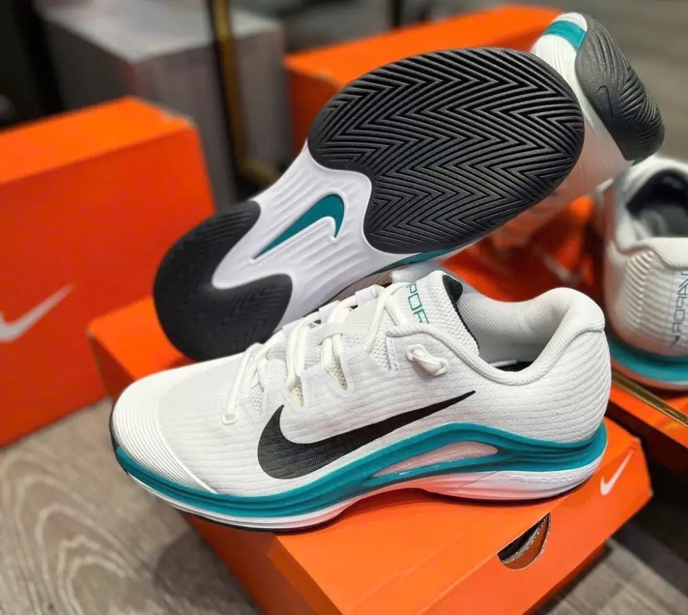 Nike Court Air Zoom Vapor 12 HC ‘White Radiant’ FV5552-104 - Ảnh 3