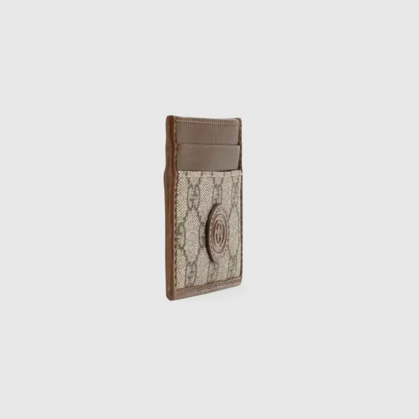 Ví Gucci Card Case Interlocking G ‘Beige’ 673002-92TCG-8563 - Ảnh 4