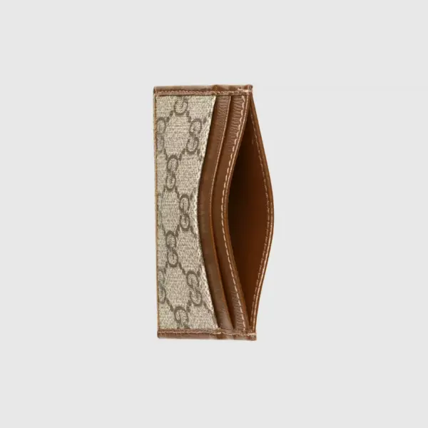 Alternative view of Ví Gucci Card Case Interlocking G ‘Beige’ 673002-92TCG-8563