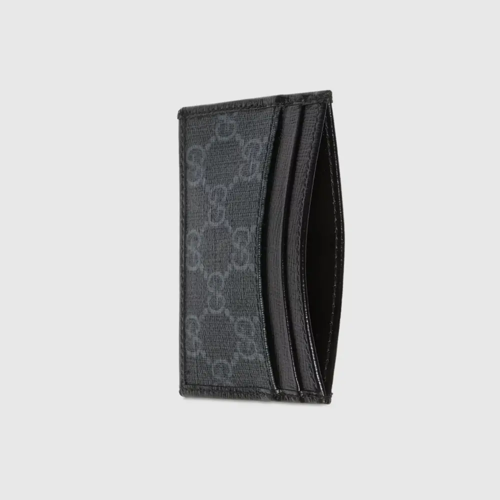 Ví Gucci Card Case Interlocking G ‘Black’ 673002-92TCN-1000 - Ảnh 5