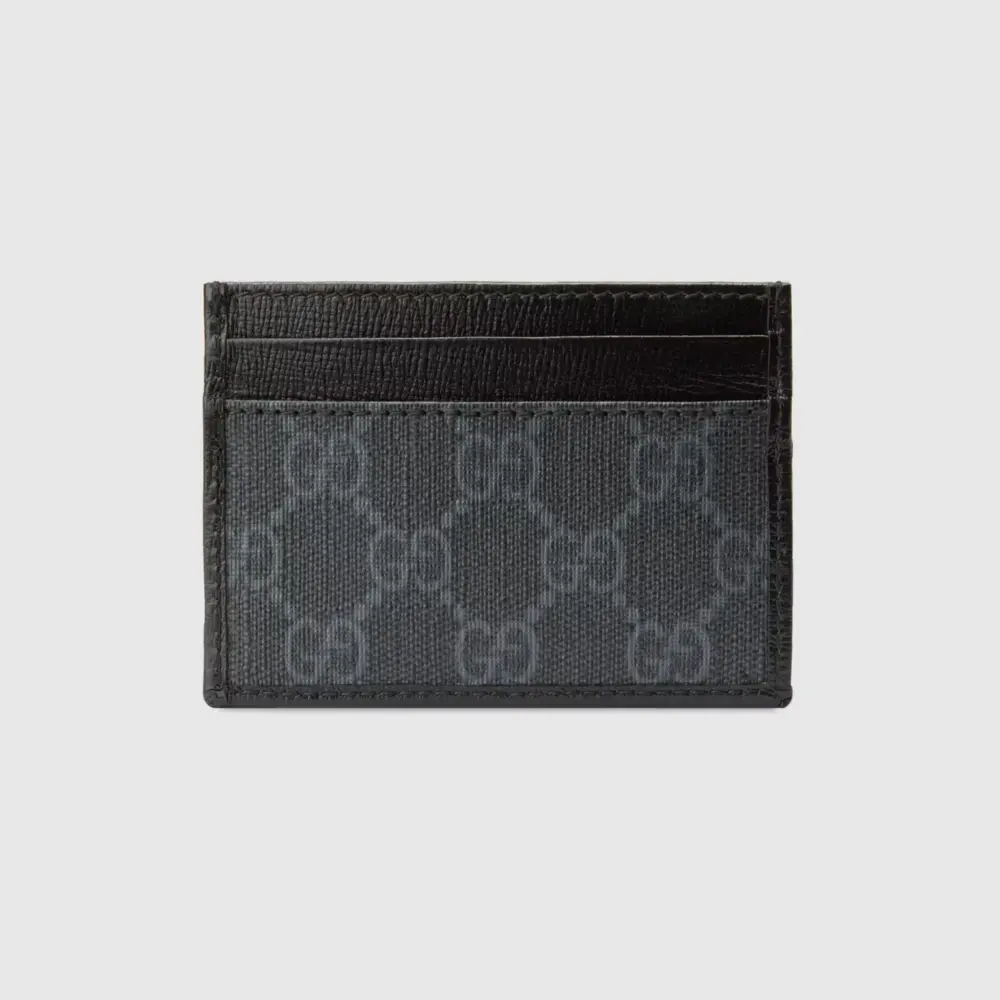 Ví Gucci Card Case Interlocking G ‘Black’ 673002-92TCN-1000 - Ảnh 4