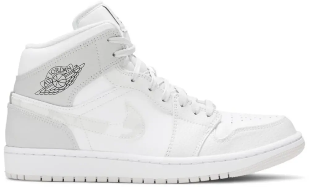 Giày Nike Air Jordan 1 Mid 'Grey Camo' DC9035-100