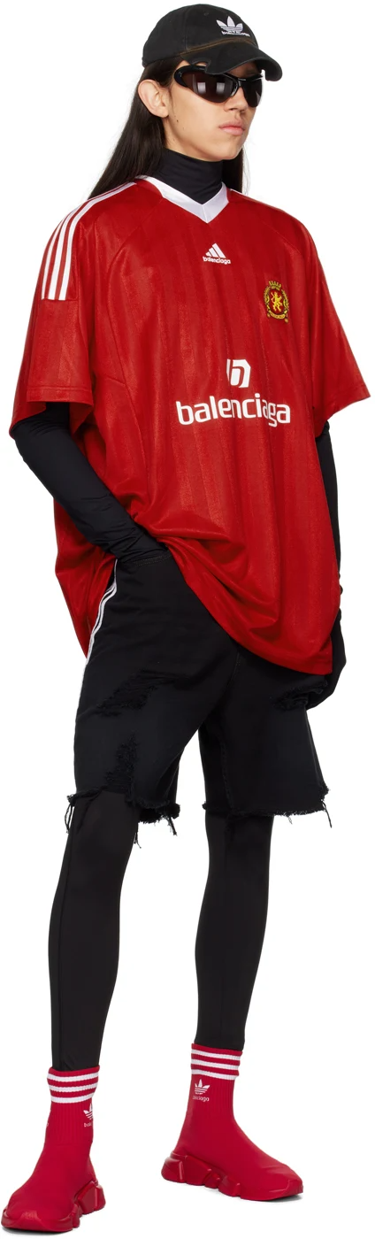 Alternative view of Giày Balenciaga Adidas Speed 'Red' 717591WBDV16090