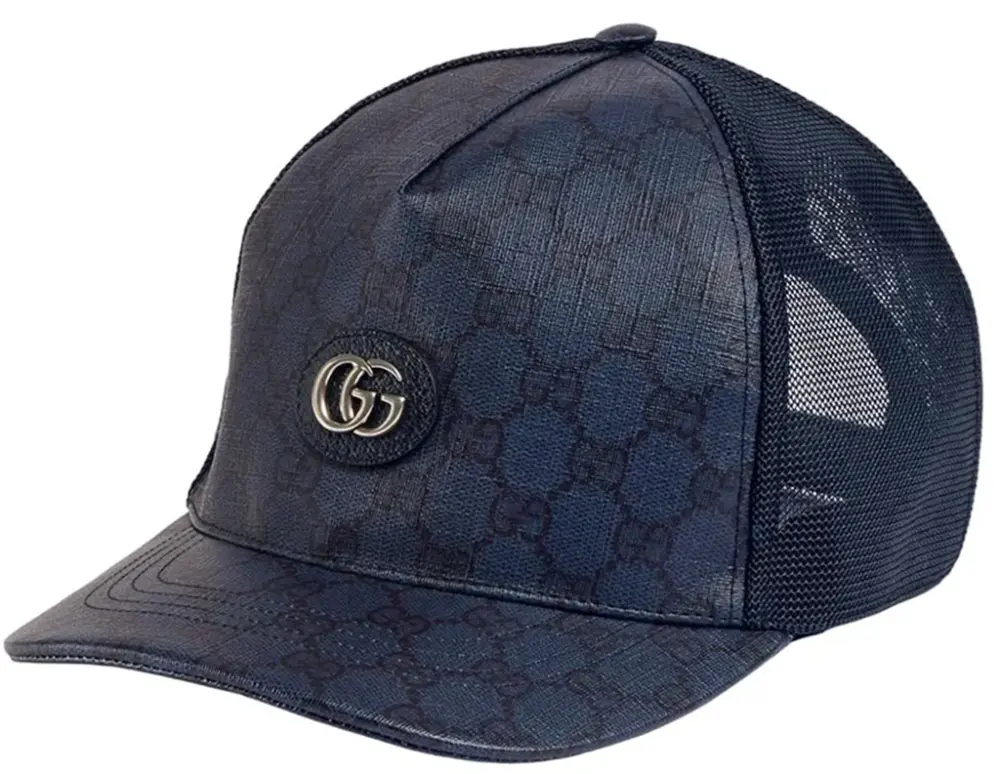 Mũ Gucci GG Supreme Baseball Hat 'Navy'